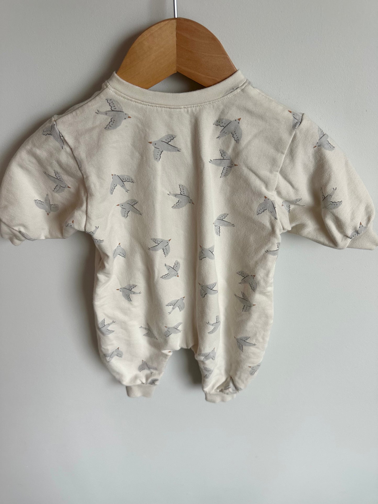 Quincy Mae Bird Jumpsuit / 0-3m
