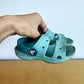 Sky Blue Crocs Sandals / Size 7 Toddler