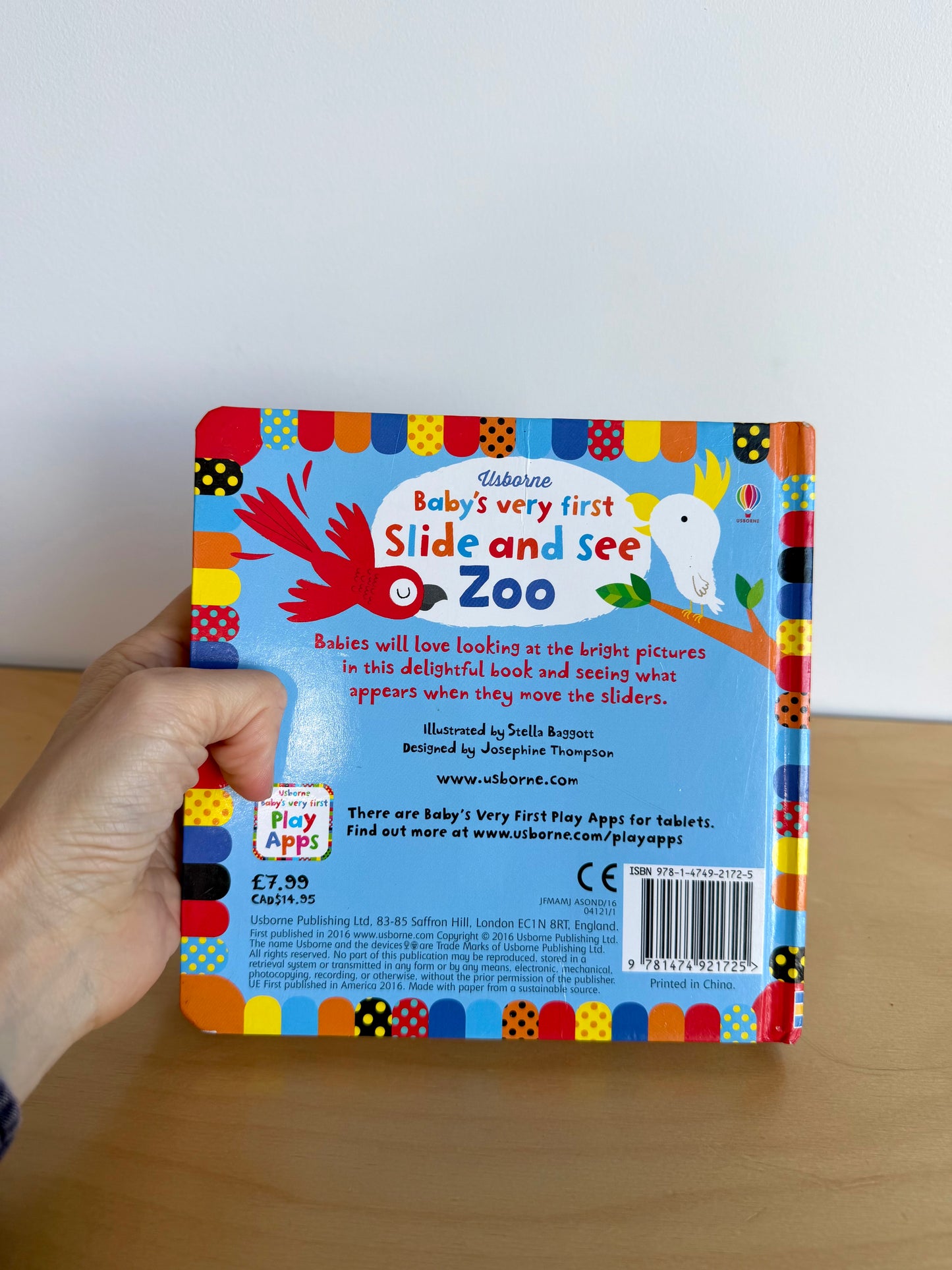 Baby's First: Slide and See Zoo Book / 0-2 years