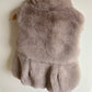 Mayoral Fawn Faux Fur Long Vest / 4T