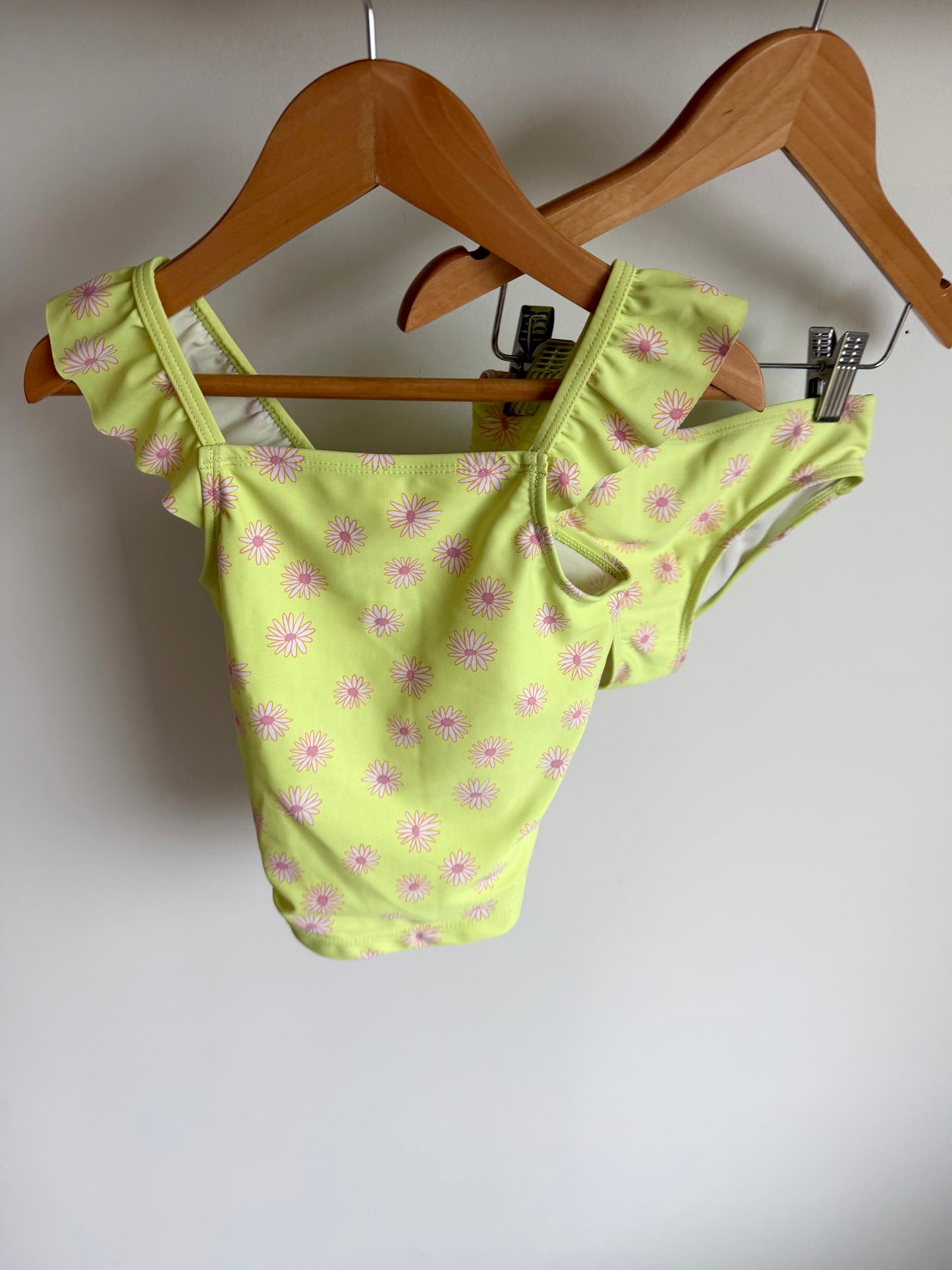 Lime Flower Swimsuit / 5 years