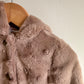 Deux Par Deux Soft Faux Fur Hooded Coat / 18m