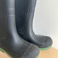 Black Rain Boots / Size 12 (Little Kid) (No Shipping)