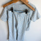 Blue Floral T-shirt + Pants Set / 4T
