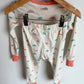 Hatley Rainbow, Moon, Cloud PJ Set / 2T