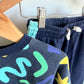 Navy Crayola Squiggles Crewneck + Joggers Set (PLAY) / 3T