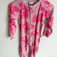 Bonds Pink Tropical Flower Sleeper / 18-24m