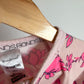 Bonds Pink Flower with Black Outlines Sleeper / 18-24m