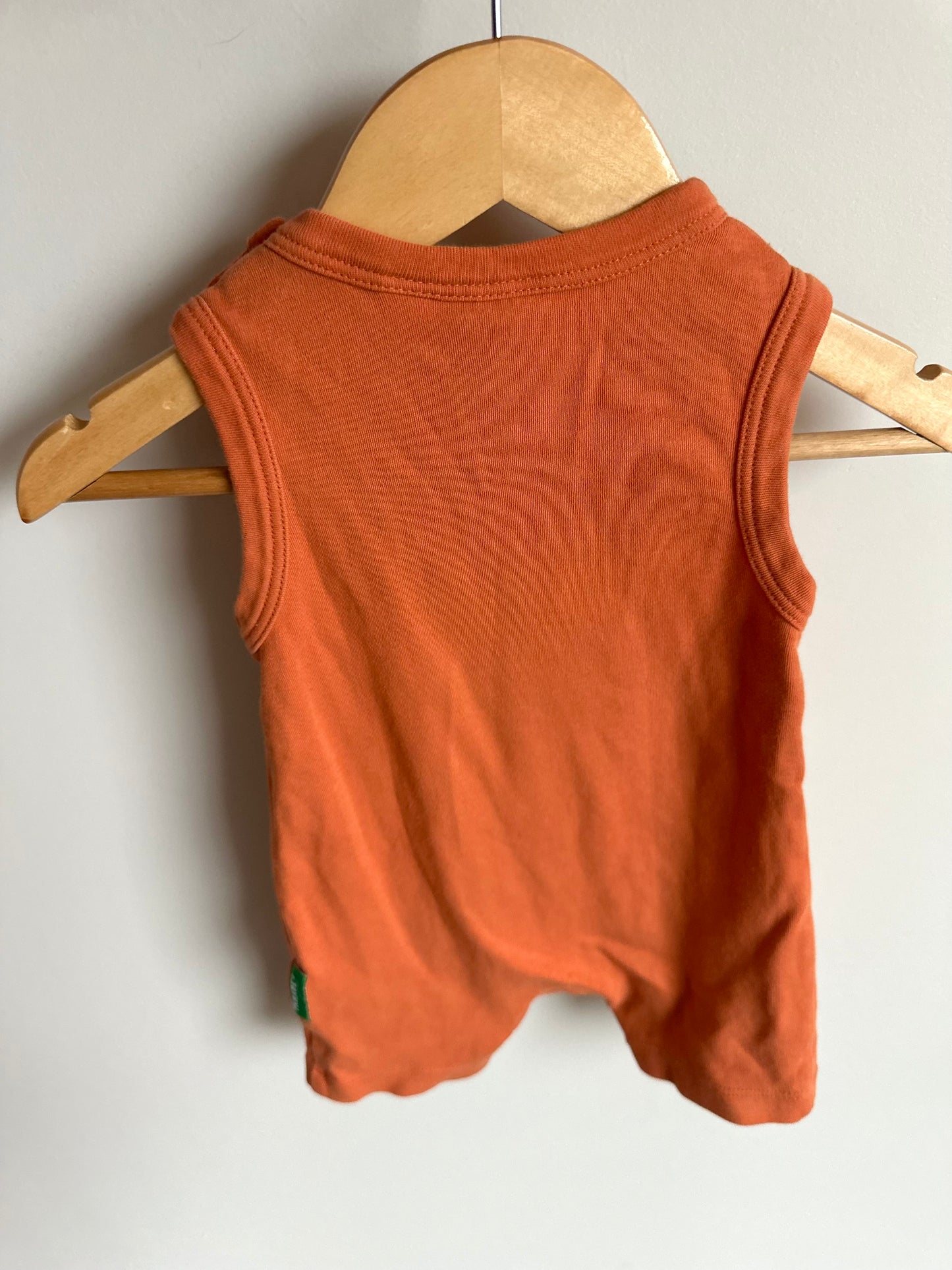 Parade Organic Orange Romper / 3-6m