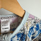 Bonds Blue Trim Floral Sleeper / 18-24m