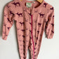 Parade Deer Pink Sleeper / 18-24m