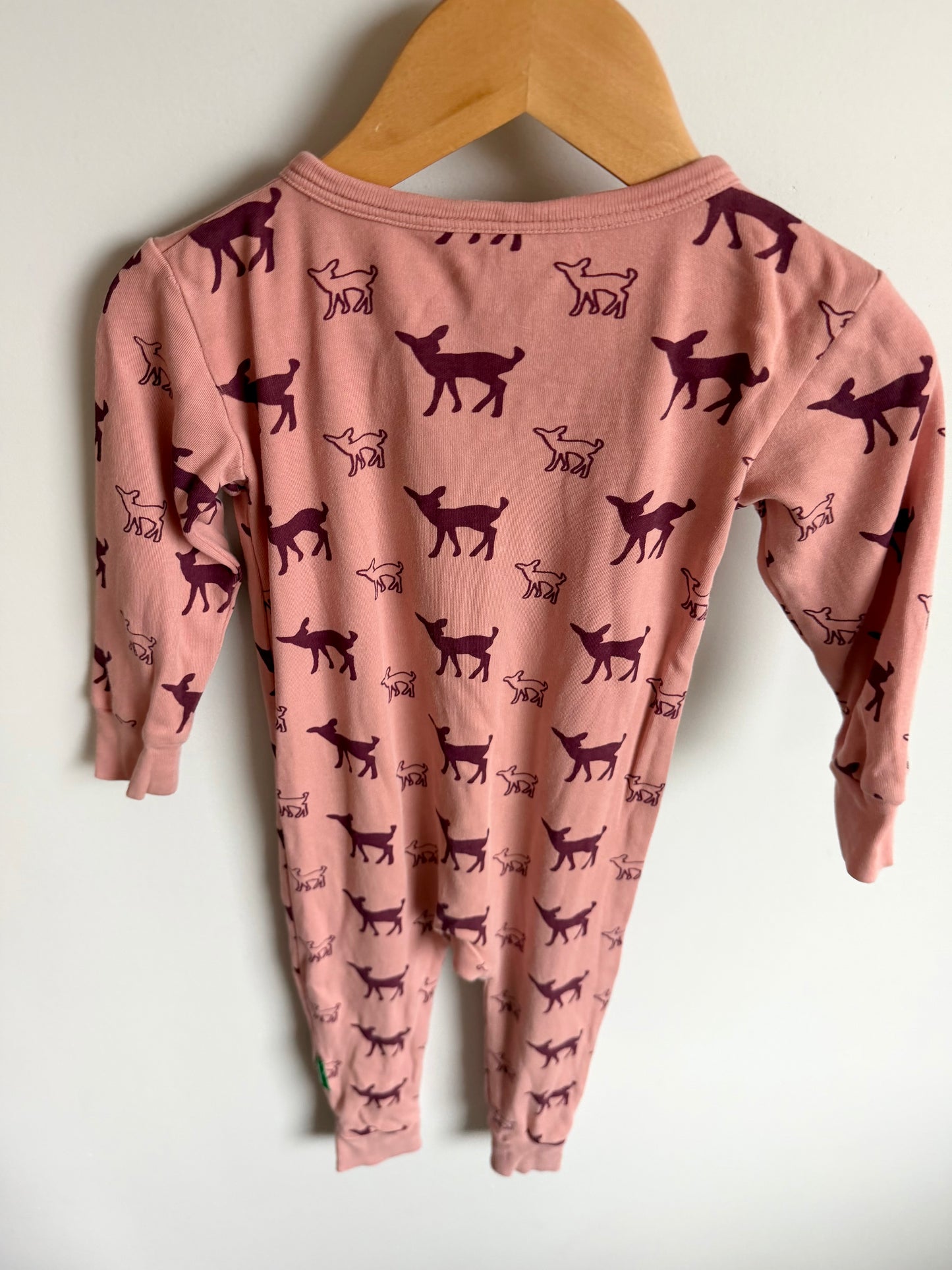 Parade Deer Pink Sleeper / 18-24m