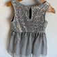 Gap Grey Sequin Tulle Dress / 4-5 years(XS)