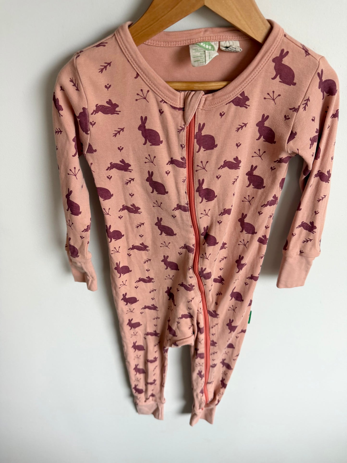 Parade Bunny Pink Sleeper / 2T