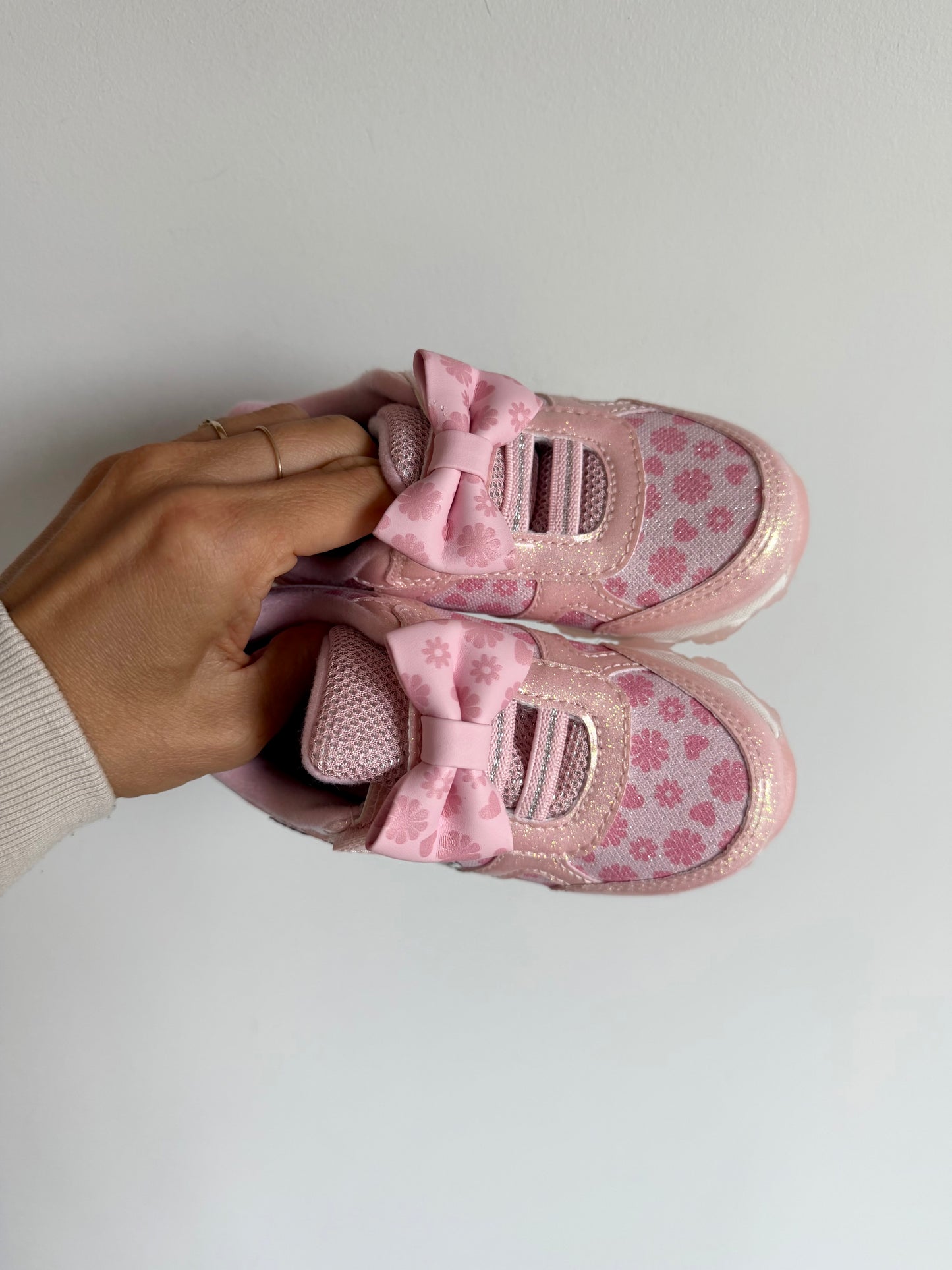 Light Up Princess Pink Shoes (With tags) / Size 8 Toddler