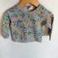 H&M Flower + Bumble Bee Crewneck / 9-12m