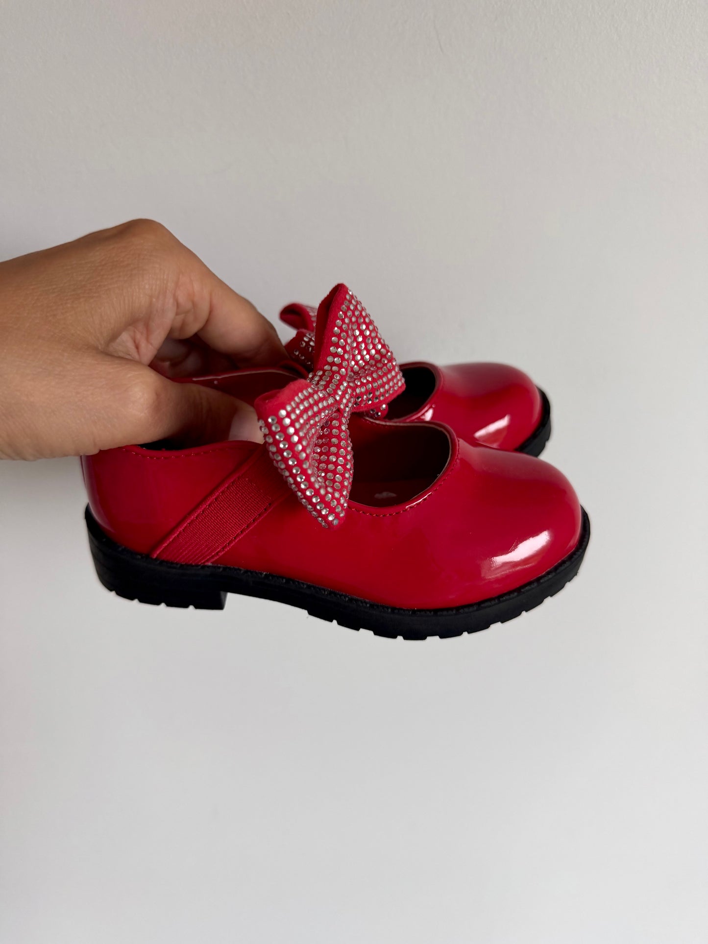 Jessica Simpson Red Bow Shoes / Size 7 Toddler
