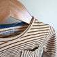 Tan Striped Pocket Long Sleeve / 2T