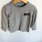 Grey Car Long Sleeve / 2-3T