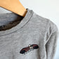 Grey Car Long Sleeve / 2-3T
