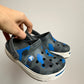 Crocs Blue Camo Sandals / Size 6-7 Toddler