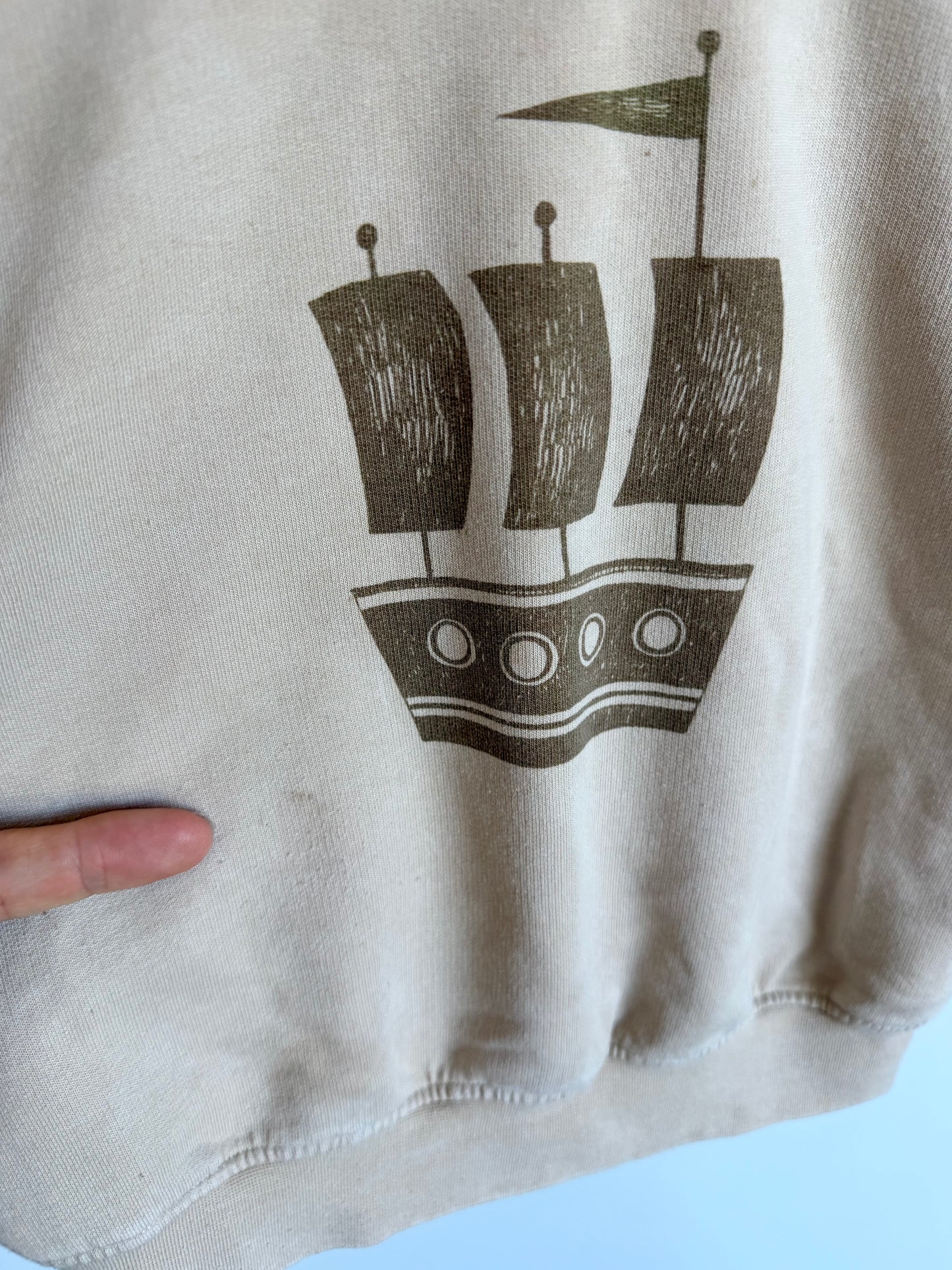Rylee + Cru Sailboat Crewneck (PLAY) / 18-24m