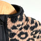 Animal Print Zipper Sweater / 2T