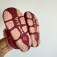 Pink Ankle Boots / Size 3 Infant