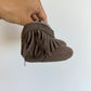 Fringe Brown Boots (With Tags) / Size 3.5 to 4 Infant