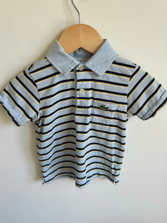 Lacoste Striped Golf Shirt / 2T