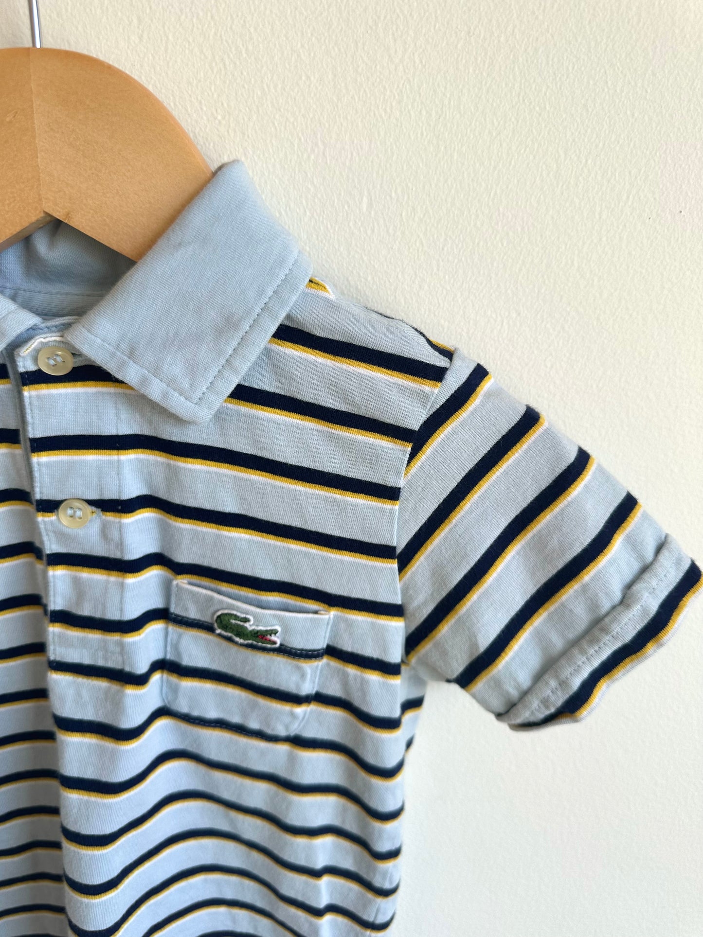 Lacoste Striped Golf Shirt / 2T