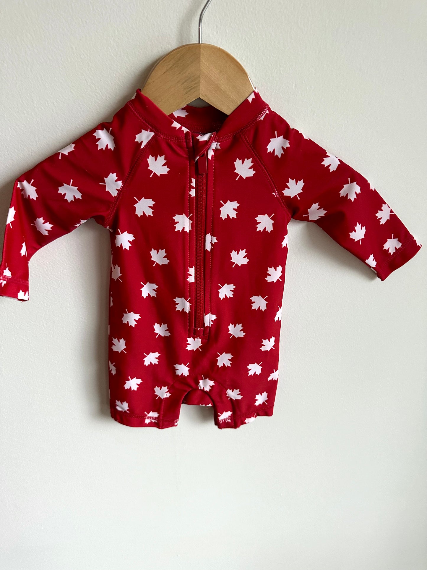 Maple Leaf Swimsuit / 0-3m