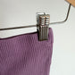 Purple Ribbed Flared Pants / 3T