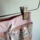 Floral Pink Tapered Pants / 12-18m