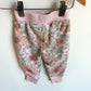 Floral Pink Tapered Pants / 12-18m