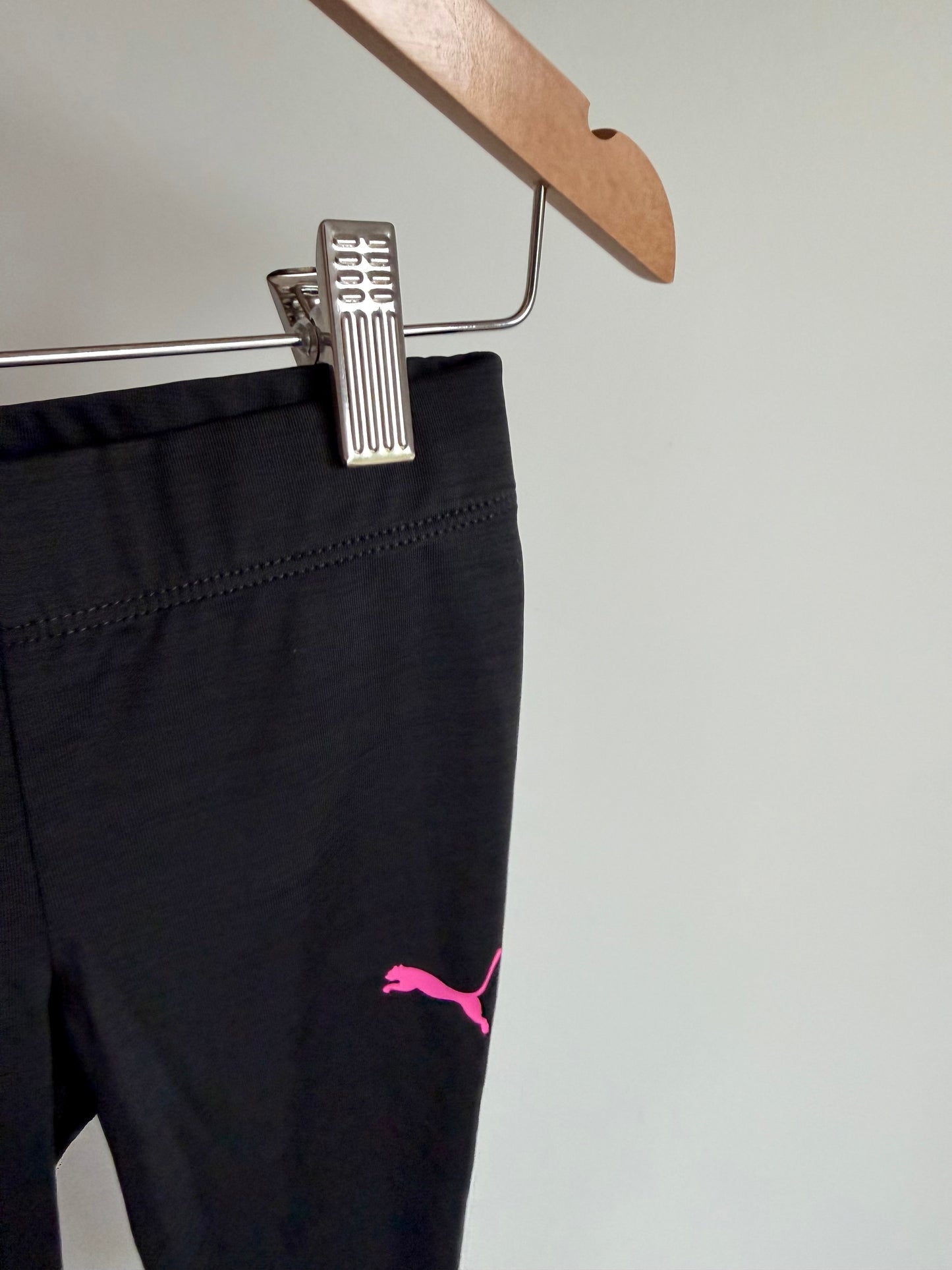Puma Black Athletic Leggings / 2-3T