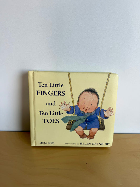 Ten Little Fingers and Ten Little Toes Book / 0-2 years (No Shipping)