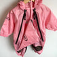Tuffo Pink Rain Suit (With Bag) / 12m