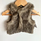 Faux Fur Vest (With Tags) / 12m