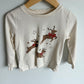 Reindeer Long Sleeve Top / 3-4T