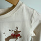 Reindeer Long Sleeve Top / 3-4T