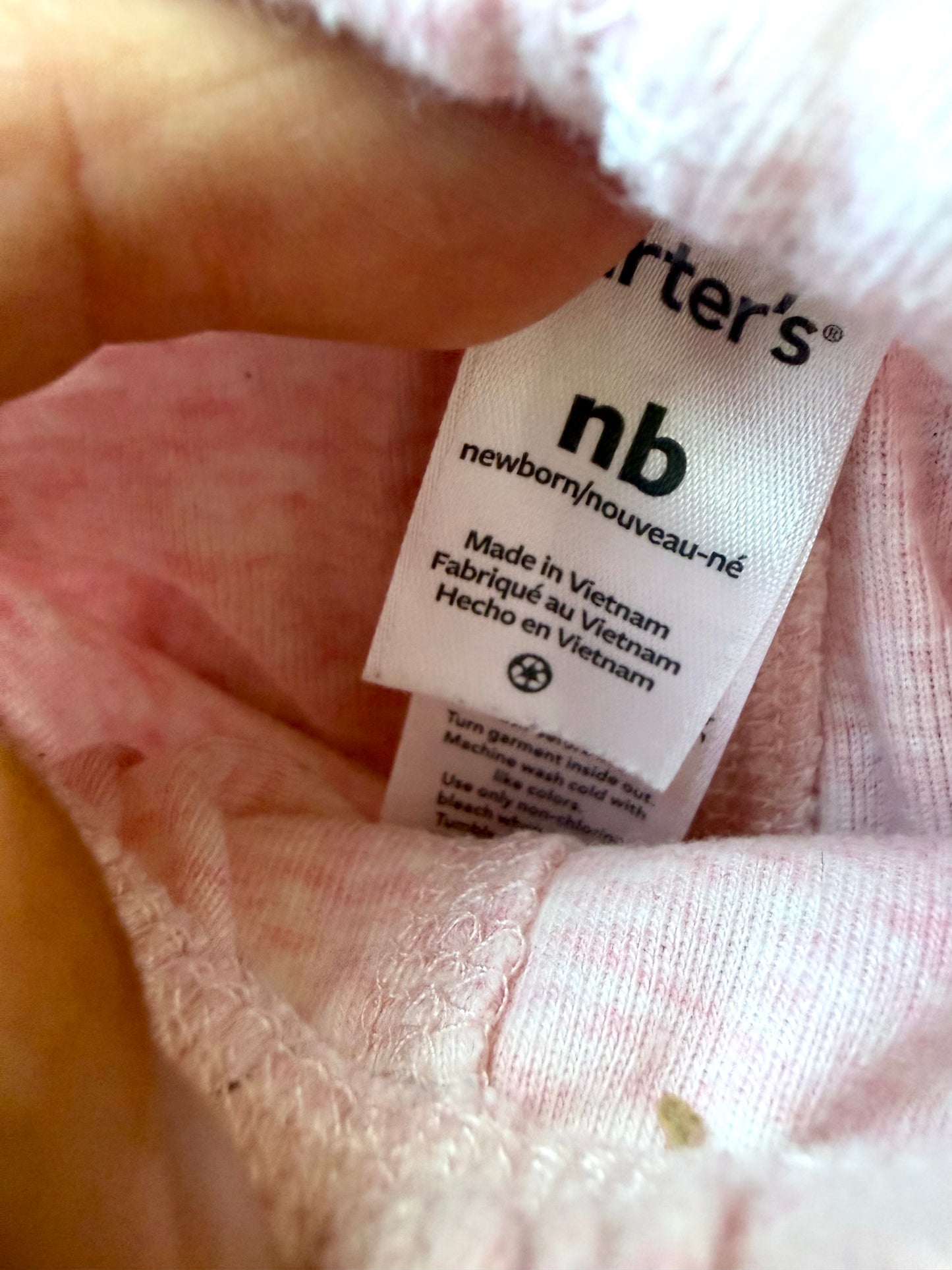 Pink Tapered Pants / 0m