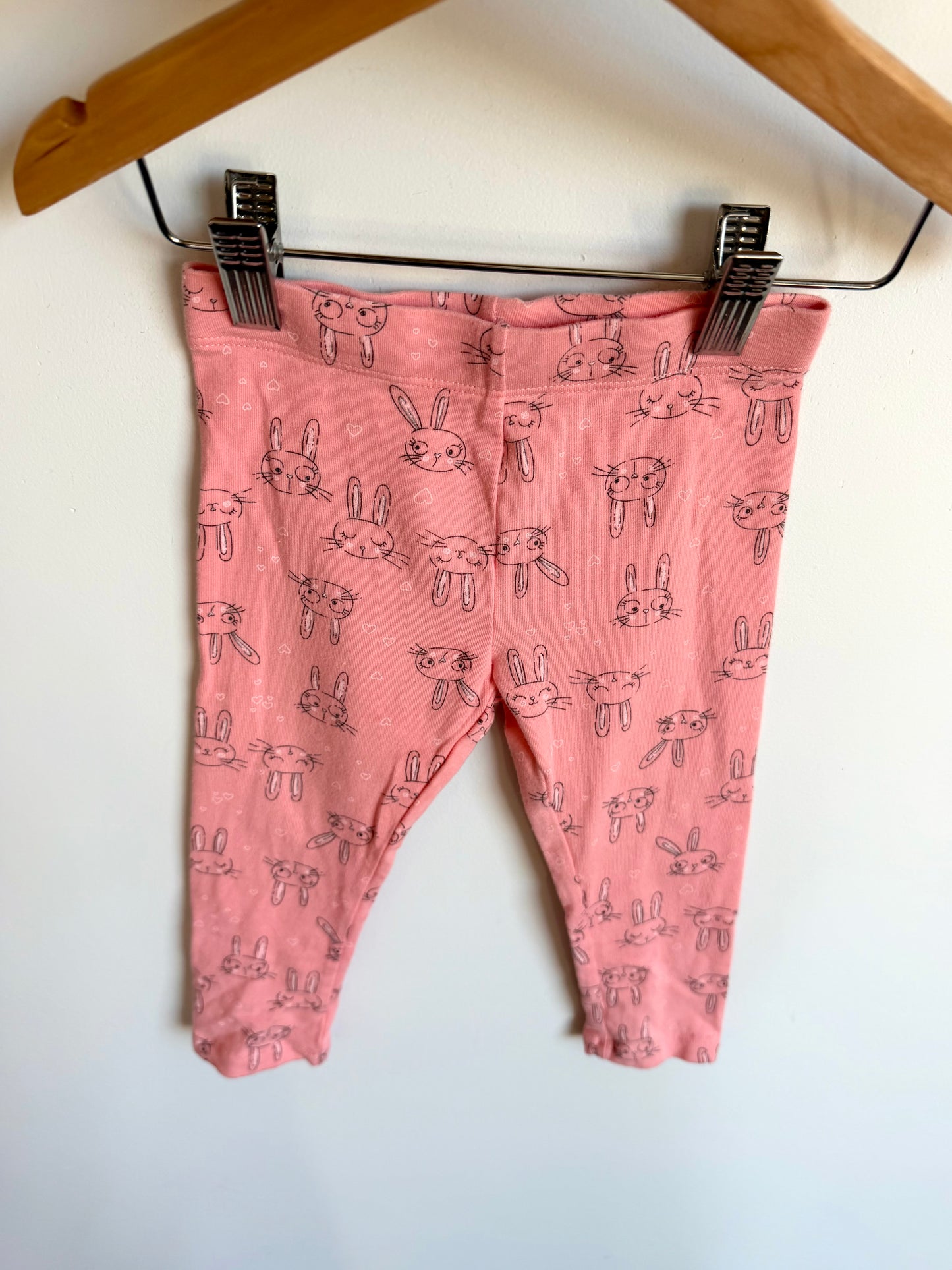 Pink Bunny Pants / 18-24m