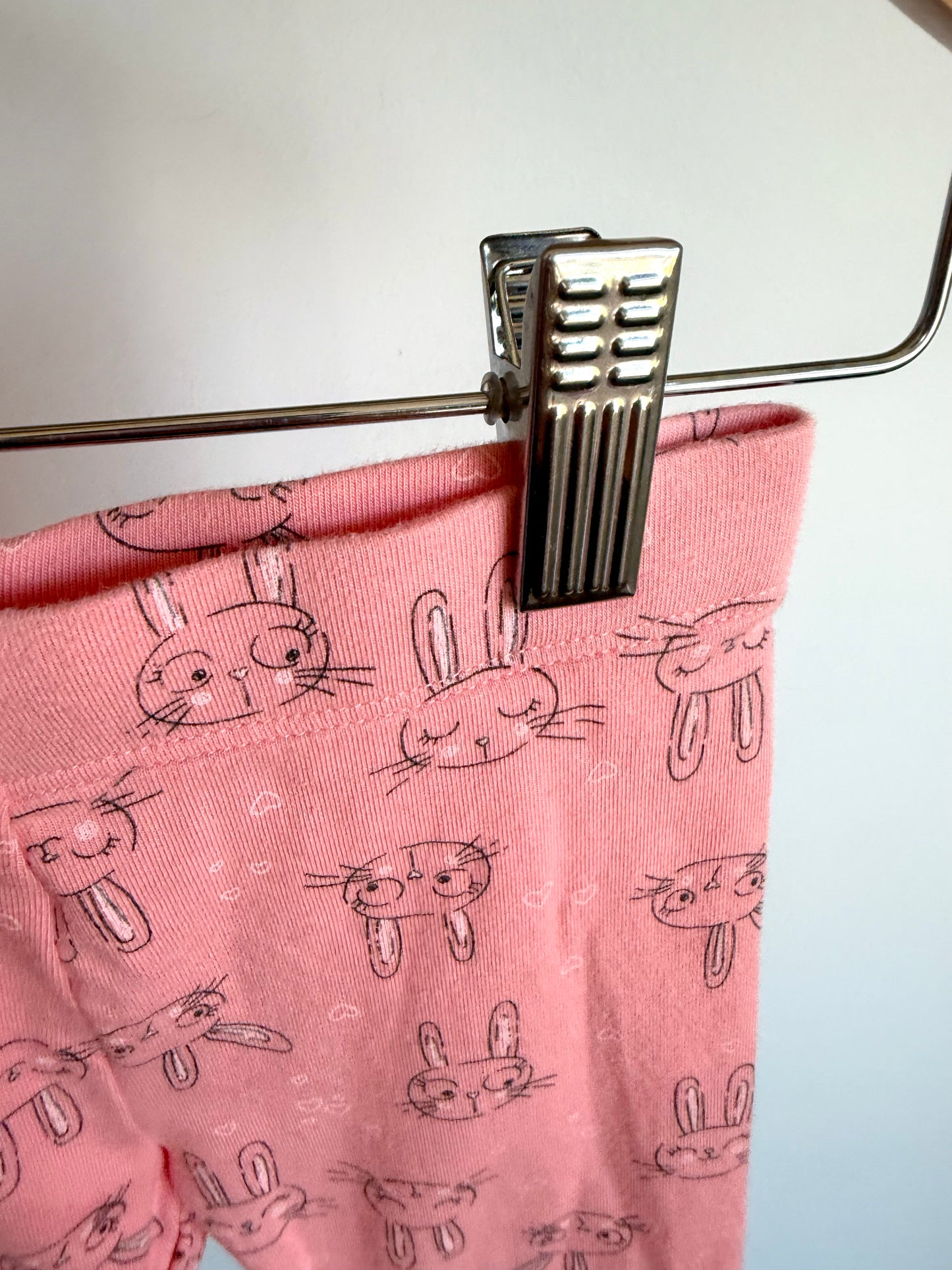 Pink Bunny Pants / 18-24m