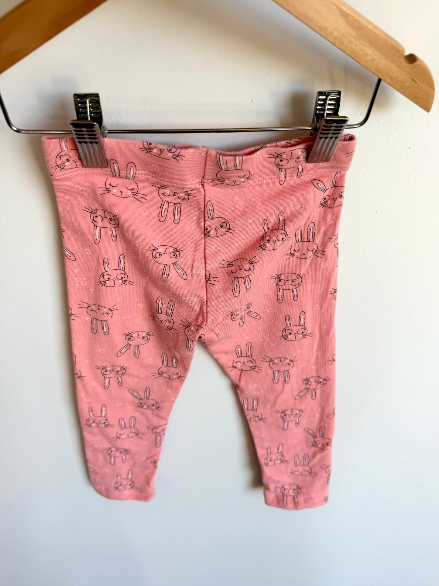 Pink Bunny Pants / 18-24m