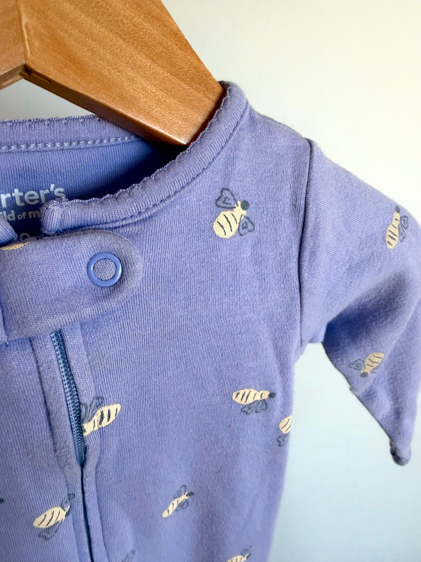Purple Bee Sleeper / 6-9m
