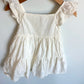 White Eyelet Dress / 2T