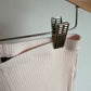 Blush Ribbed Flared Pants / 4T