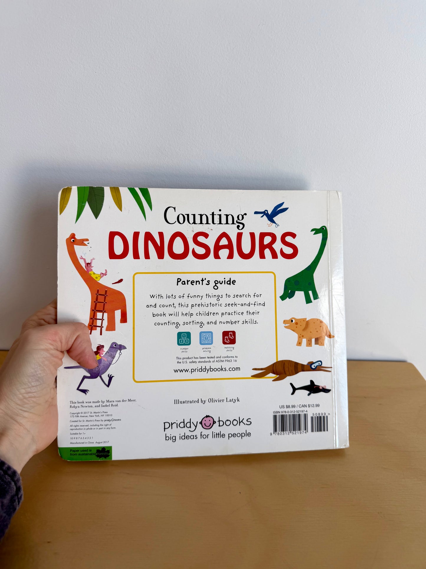 Counting Dinosaurs Book / 0-3 years