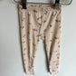 Reindeer Cream Leggings / 2-3T